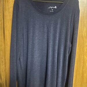 Papinelle black l/s top NWT